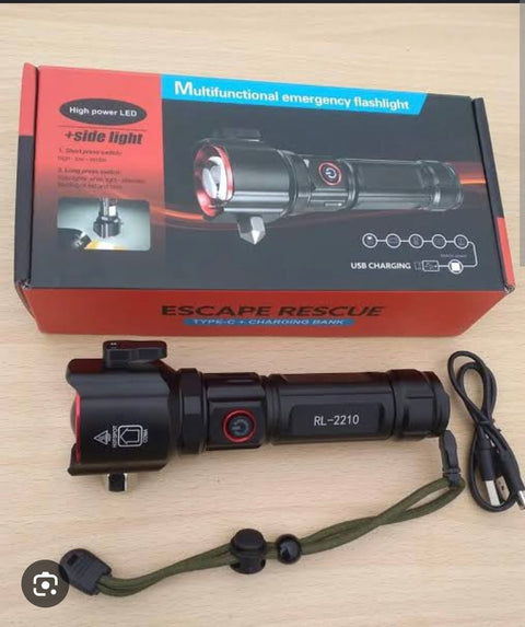 5 in 1 Rechargeable Torch Light